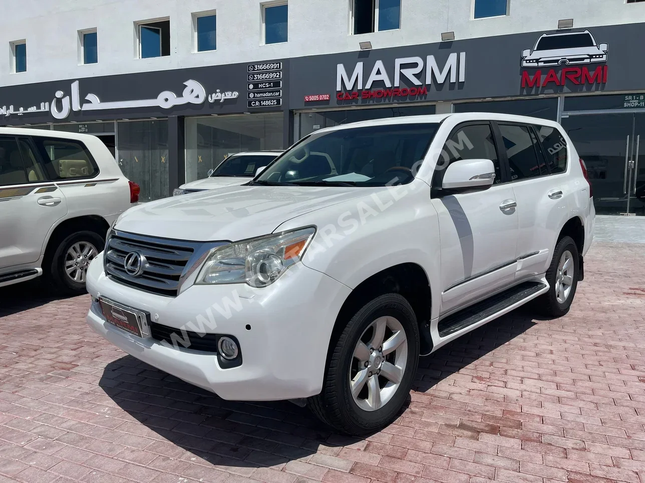 لكزس  جي اكس  460  2012  اوتوماتيك  267,000 كم  8 سلندر  دفع رباعي  اس يو في  أبيض