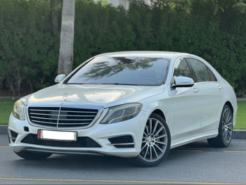 Mercedes-Benz  S-Class  500  2014  Automatic  61,000 Km  8 Cylinder  Rear Wheel Drive (RWD)  Sedan  White