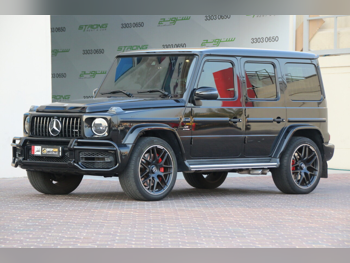 Mercedes-Benz  G-Class  63 AMG  2022  Automatic  49,500 Km  8 Cylinder  Four Wheel Drive (4WD)  SUV  Black