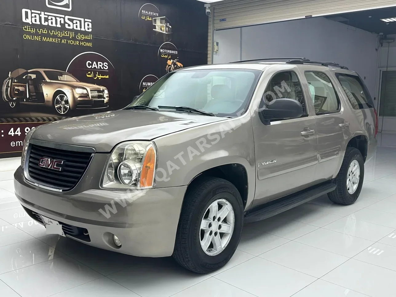 جي ام سي  يوكون  2007  اوتوماتيك  345,000 كم  8 سلندر  دفع رباعي  اس يو في  بني