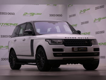 Land Rover  Range Rover  Vogue  Autobiography  2016  Automatic  98,000 Km  8 Cylinder  Four Wheel Drive (4WD)  SUV  White