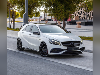 Mercedes-Benz  A-Class  45 S AMG  2016  Automatic  45,000 Km  4 Cylinder  All Wheel Drive (AWD)  SUV  White  With Warranty