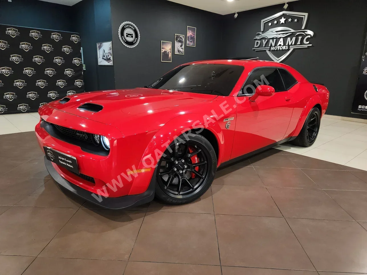 Dodge  Challenger  hennessy  2021  Automatic  2,000 Km  8 Cylinder  Rear Wheel Drive (RWD)  Coupe / Sport  Red