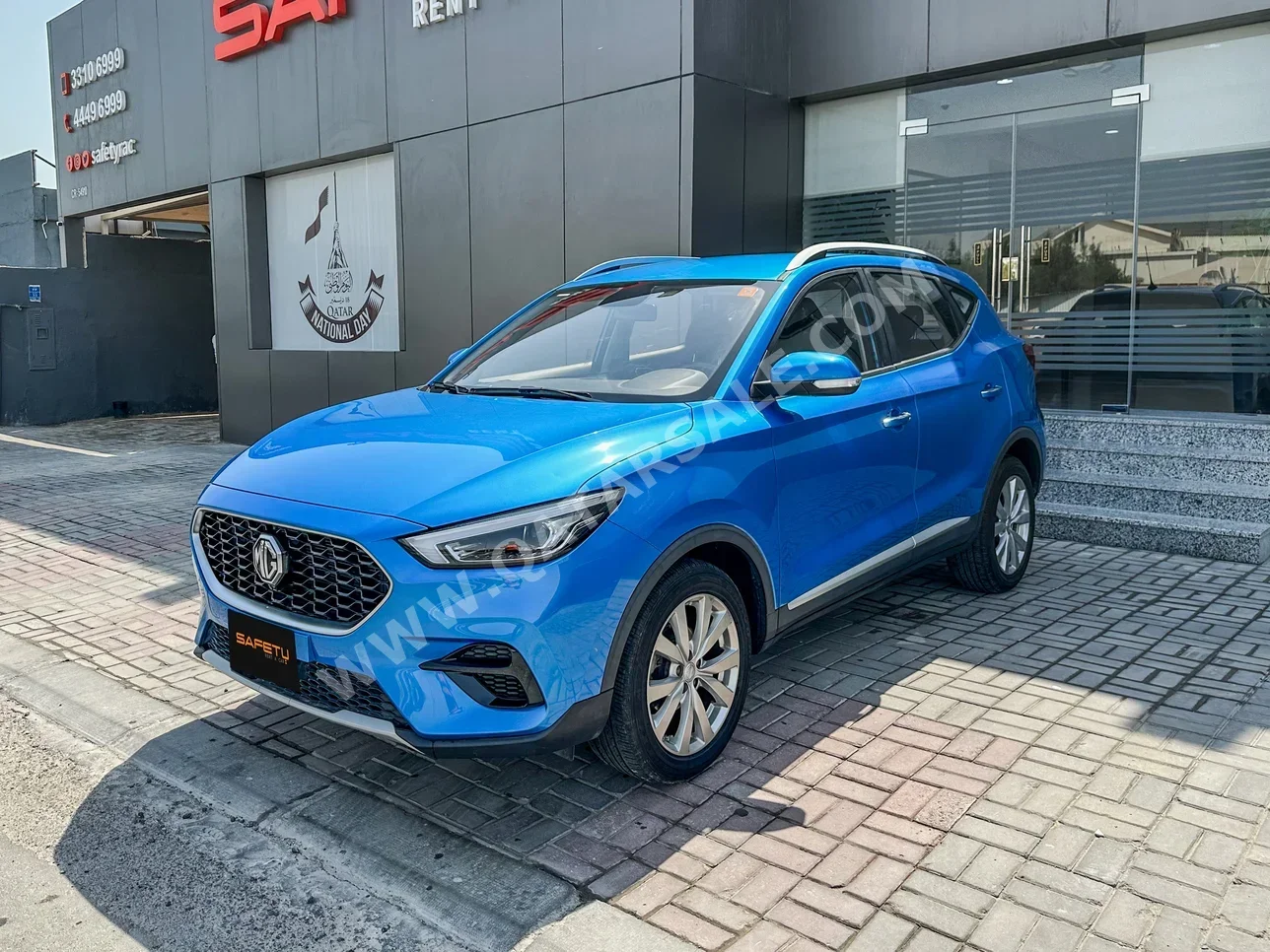 MG  Zs  2024  Automatic  42,000 Km  4 Cylinder  Front Wheel Drive (FWD)  Sedan  Blue  With Warranty