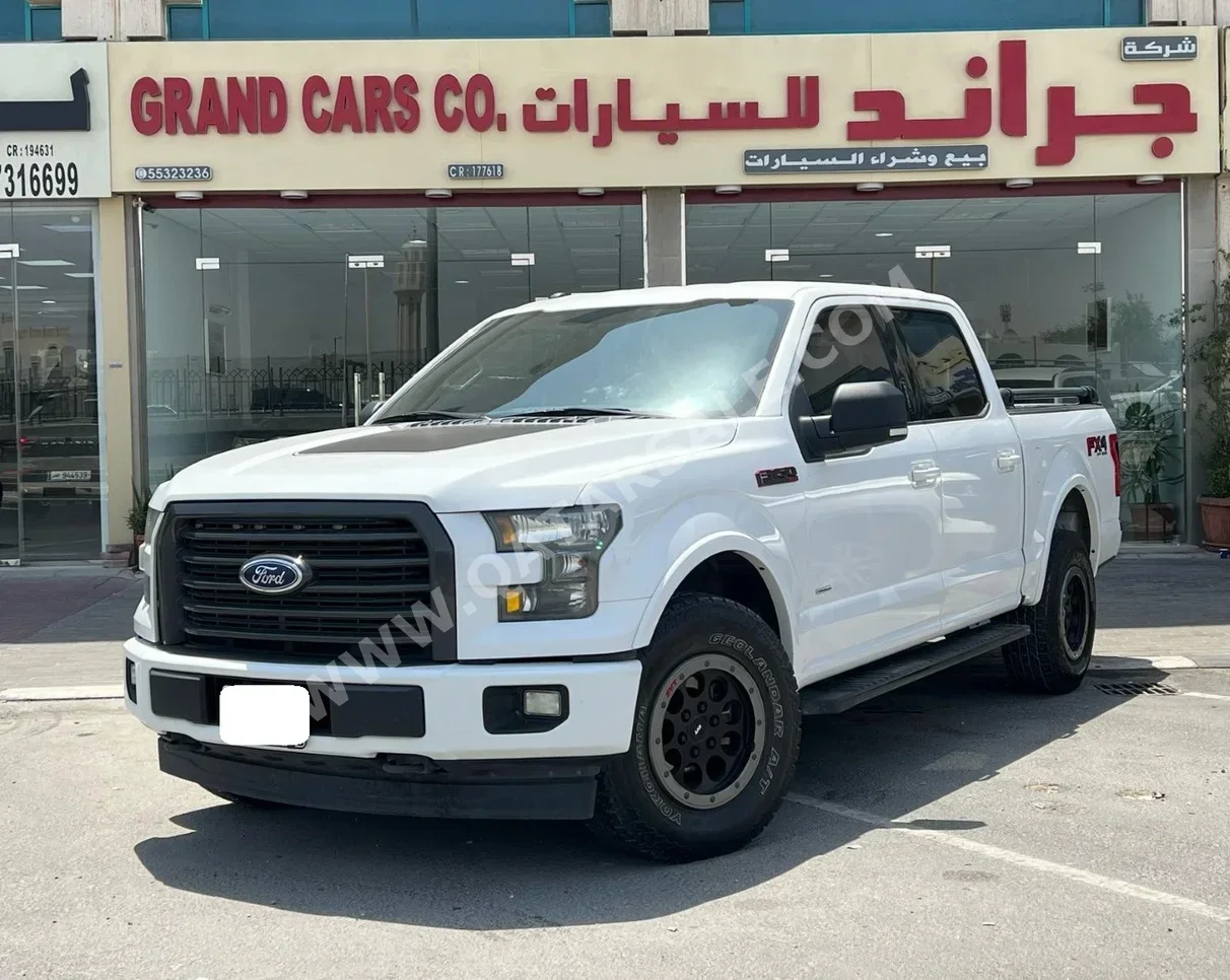 فورد  أف  150  2017  اوتوماتيك  190,000 كم  6 سلندر  دفع رباعي  بيكب  أبيض