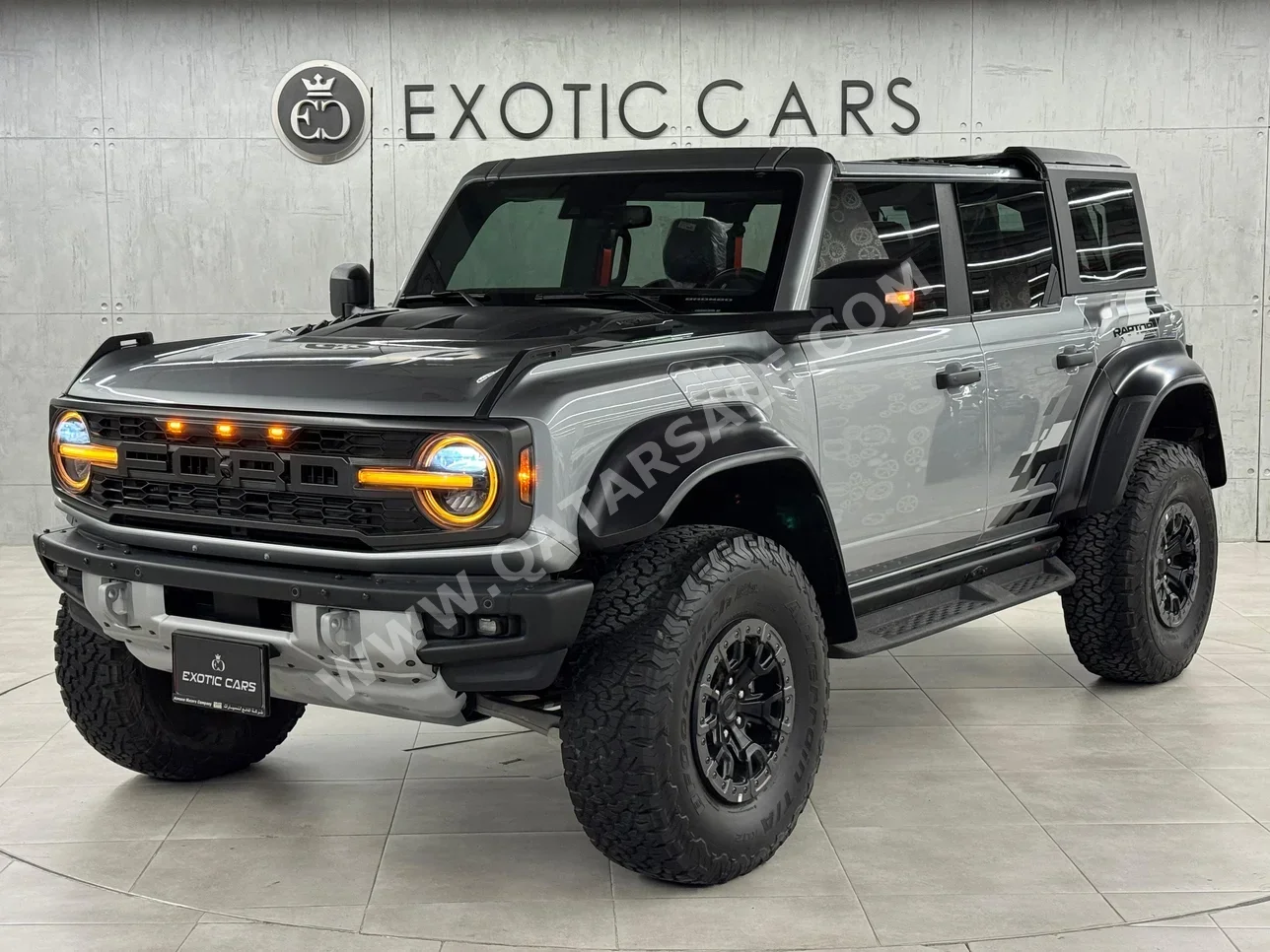 Ford  Bronco  Raptor  2023  Automatic  2,300 Km  6 Cylinder  Four Wheel Drive (4WD)  SUV  Gray  With Warranty
