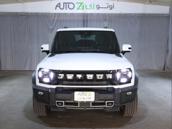 Jetour  T2  Luxury  2025  Automatic  7,000 Km  4 Cylinder  Four Wheel Drive (4WD)  SUV  White  With Warranty