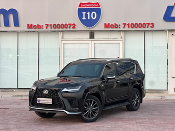 Lexus  LX  600 F Sport  2023  Automatic  59,000 Km  6 Cylinder  Four Wheel Drive (4WD)  SUV  Black  With Warranty