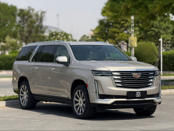 Cadillac  Escalade  Platinum  2021  Automatic  46,000 Km  8 Cylinder  All Wheel Drive (AWD)  SUV  Gold