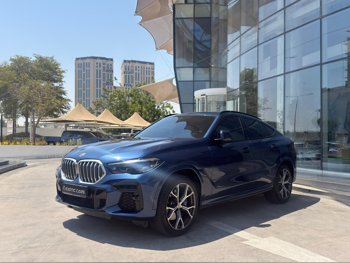 BMW  X-Series  X6 40i  2023  Automatic  49,000 Km  6 Cylinder  Four Wheel Drive (4WD)  SUV  Blue  With Warranty