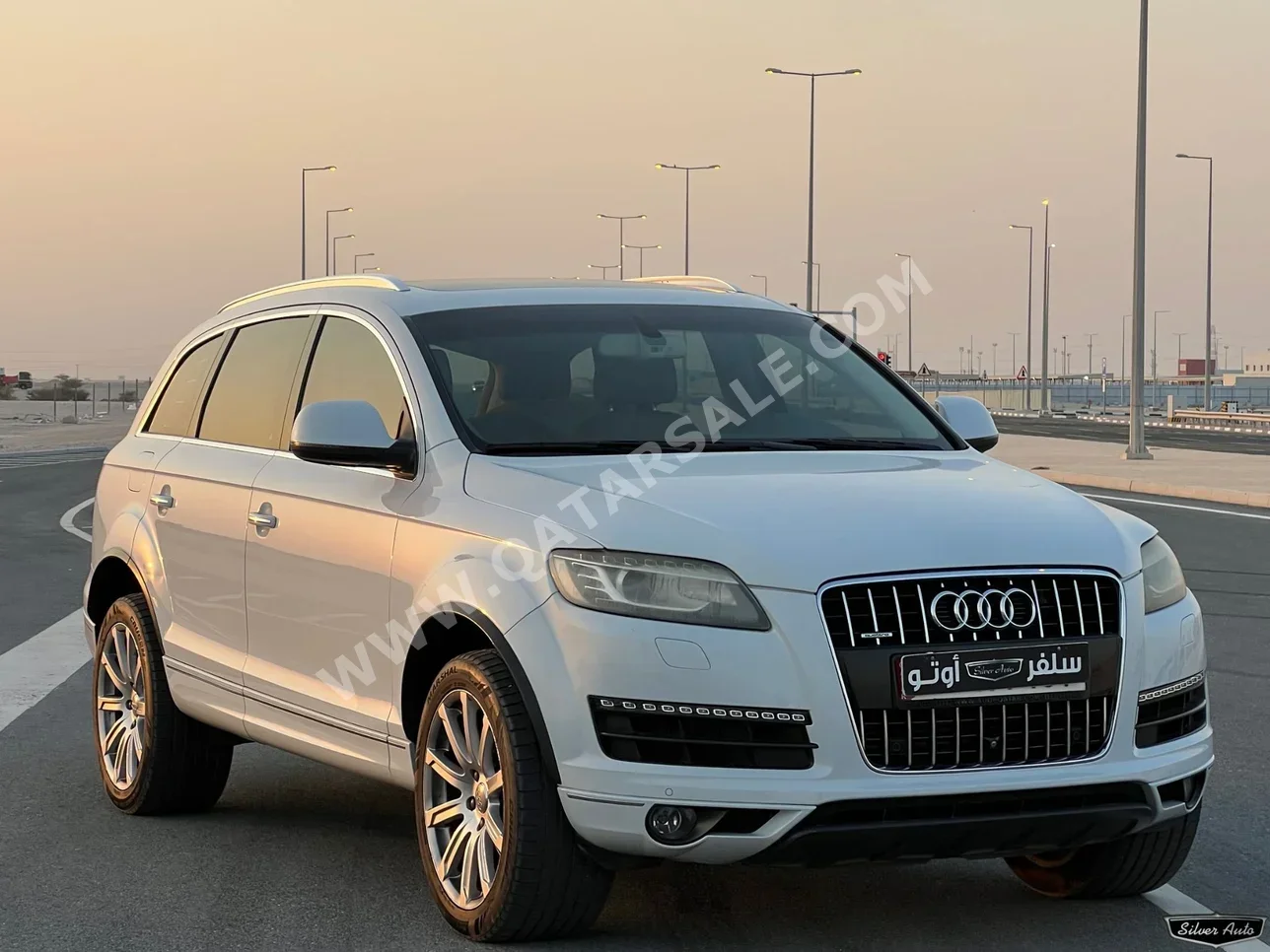 Audi  Q7  2014  Automatic  168,000 Km  6 Cylinder  Four Wheel Drive (4WD)  SUV  White