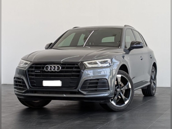 Audi  Q5  45 TFSI Quattro S-Line  2020  Automatic  57,350 Km  4 Cylinder  All Wheel Drive (AWD)  SUV  Gray  With Warranty