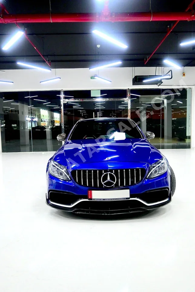 Mercedes-Benz  C-Class  63 AMG  2018  Automatic  109,000 Km  8 Cylinder  Rear Wheel Drive (RWD)  Sedan  Blue