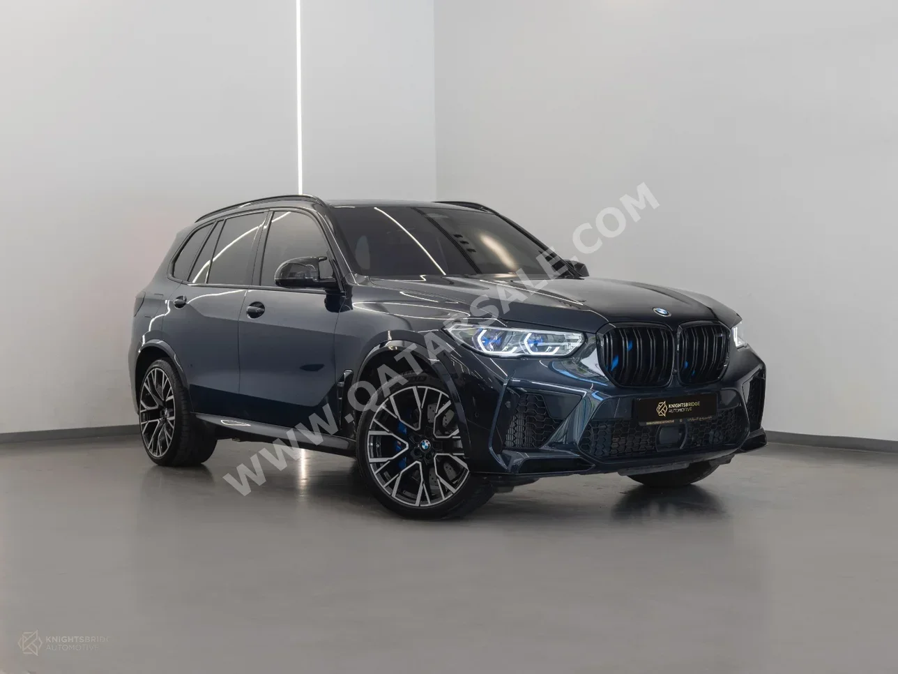 BMW  X-Series  X5 M Competition  2021  Automatic  38,000 Km  8 Cylinder  Four Wheel Drive (4WD)  SUV  Blue  With Warranty