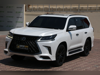 Lexus  LX  570 S Black Edition  2020  Automatic  71,000 Km  8 Cylinder  Four Wheel Drive (4WD)  SUV  White