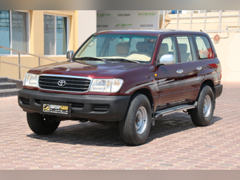 Toyota  Land Cruiser  GX  2002  Automatic  269,000 Km  6 Cylinder  Four Wheel Drive (4WD)  SUV  Maroon