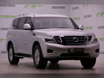 Nissan  Patrol  SE  2015  Automatic  217,000 Km  8 Cylinder  Four Wheel Drive (4WD)  SUV  Silver