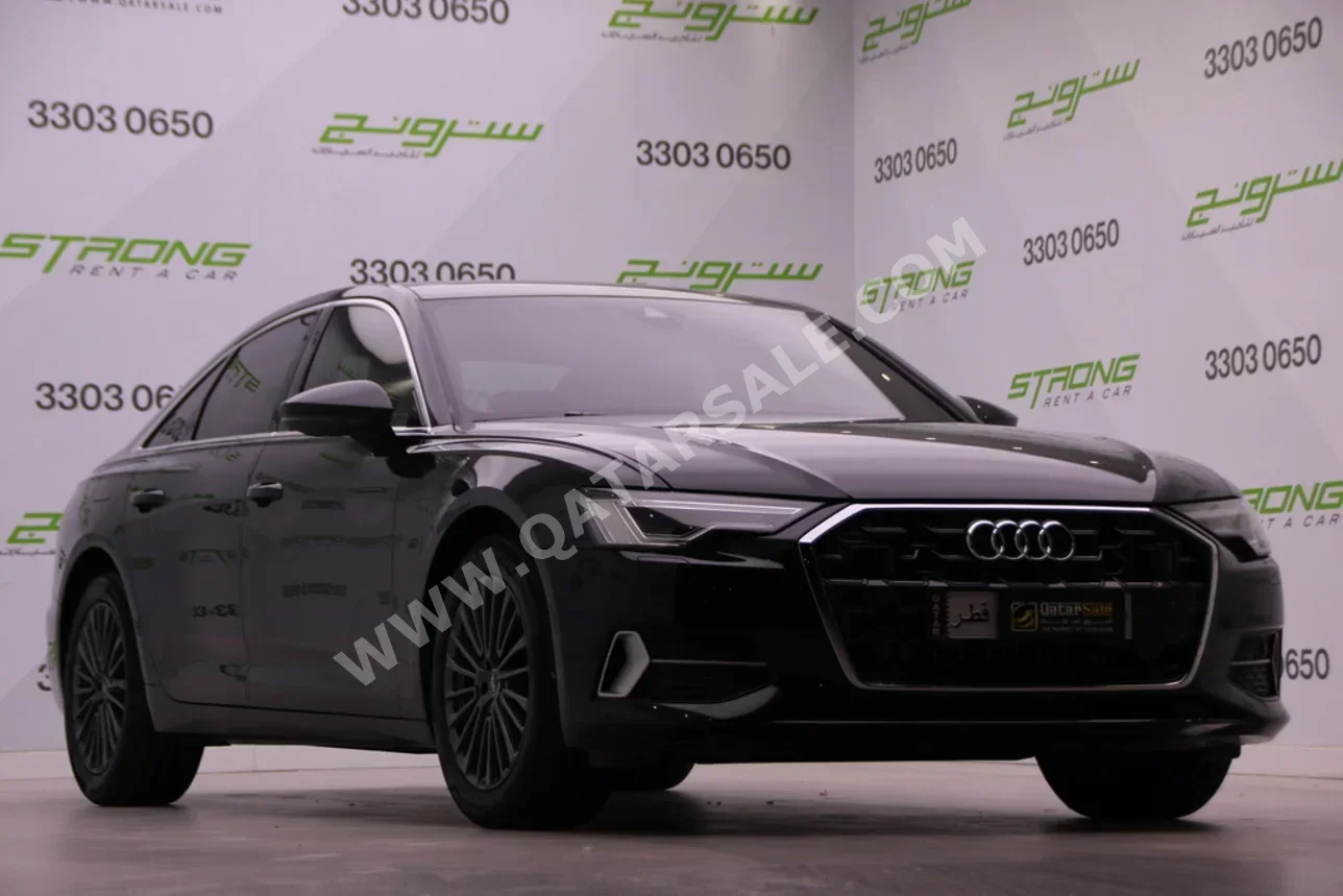 Audi  A6  2025  Automatic  3,000 Km  4 Cylinder  Four Wheel Drive (4WD)  Sedan  Black  With Warranty