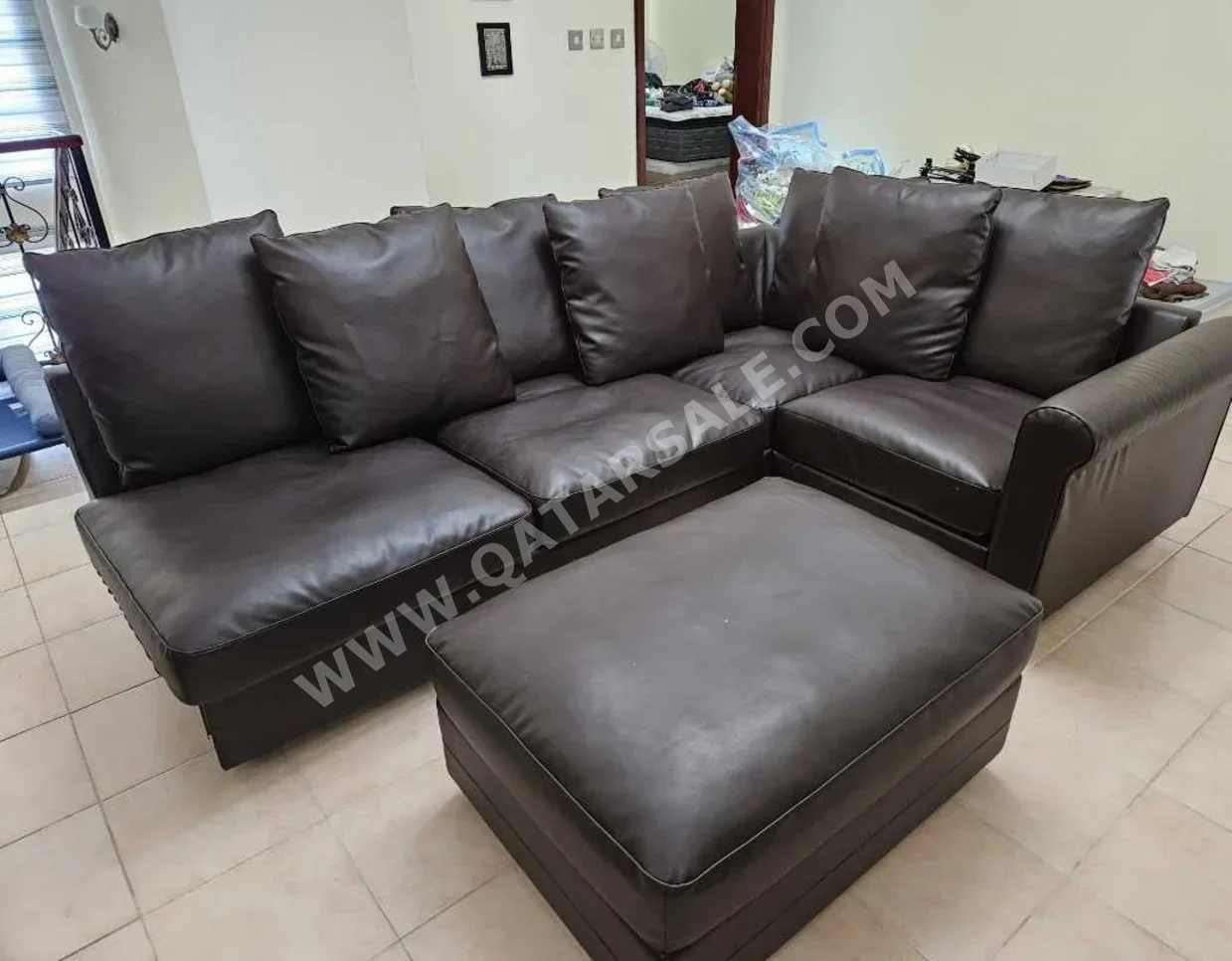 Sofas, Couches & Chairs IKEA  Sofa-bed  - Faux Leather  - Brown  - Sofa Bed