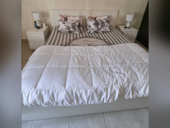 Beds - IKEA  - King  - White  - With Bedside Table
