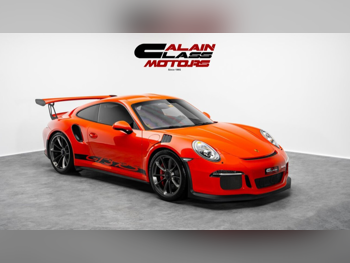 بورش  911  جي تي 3 ار اس  2016  اوتوماتيك  9,146 كم  6 سلندر  دفع خلفي  كوبيه \ سبورت  برتقالي