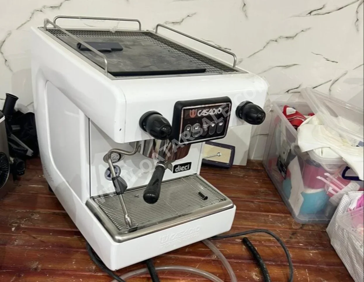 Coffee Makers Espresso Coffee Maker  - Edison  - White  - 1.5 liter