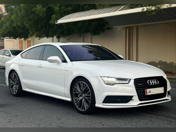 اودي  أي 7  50 TFSI quattro  2015  اوتوماتيك  117,000 كم  6 سلندر  دفع كلي مستمر  كلاسك  أبيض