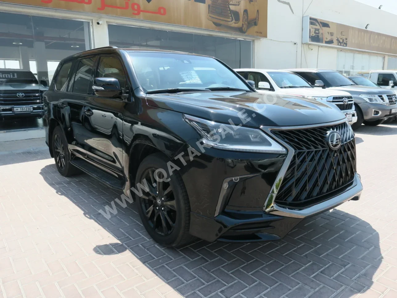 Lexus  LX  570 S Black Edition  2019  Automatic  107,000 Km  8 Cylinder  Four Wheel Drive (4WD)  SUV  Black