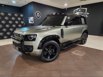 Land Rover  Defender  110 HSE  2022  Automatic  58,000 Km  6 Cylinder  Four Wheel Drive (4WD)  SUV  Olive Green  With Warranty