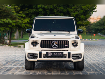 Mercedes-Benz  G-Class  63 AMG  2020  Automatic  115,000 Km  8 Cylinder  Four Wheel Drive (4WD)  SUV  White