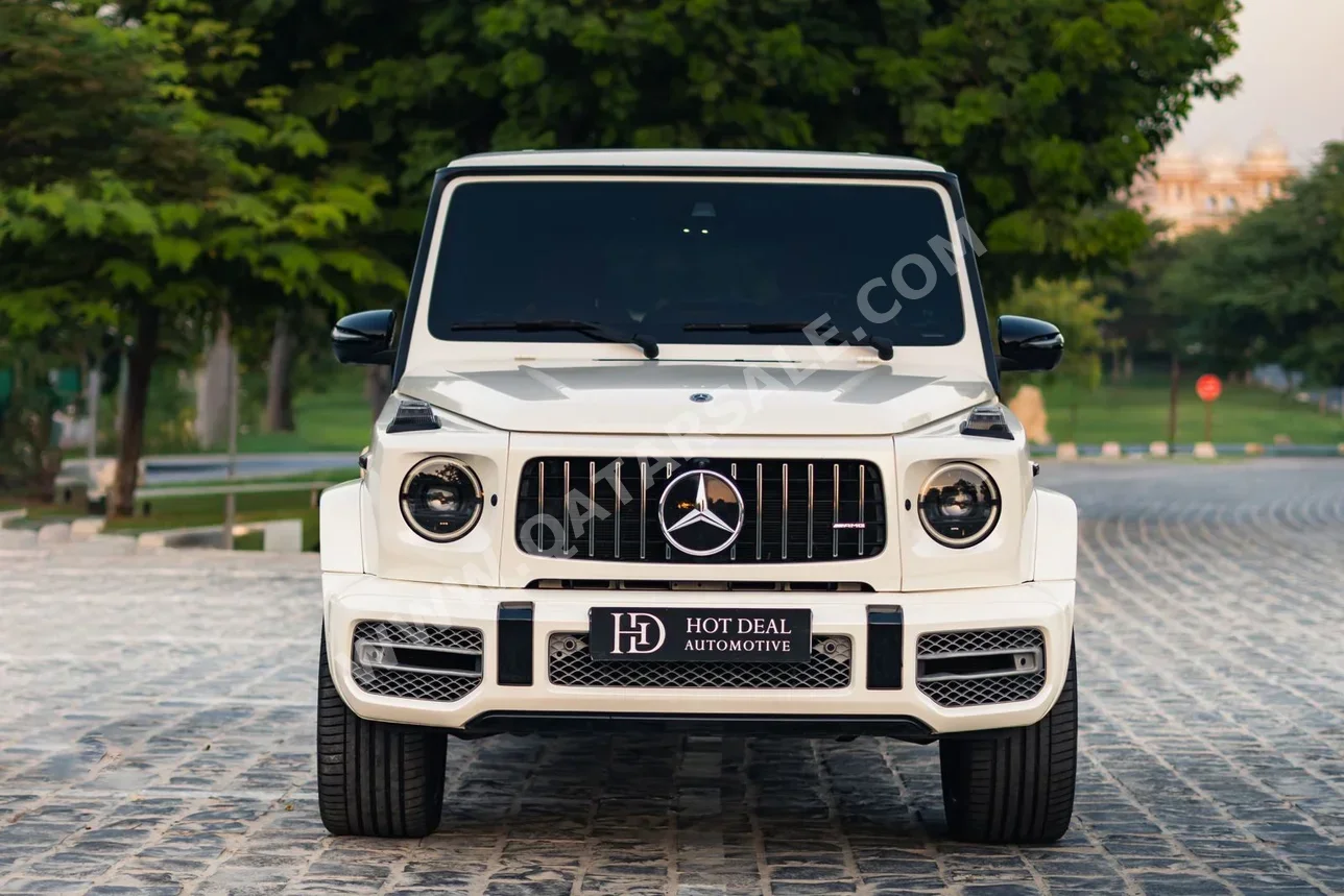 Mercedes-Benz  G-Class  63 AMG  2020  Automatic  115,000 Km  8 Cylinder  Four Wheel Drive (4WD)  SUV  White