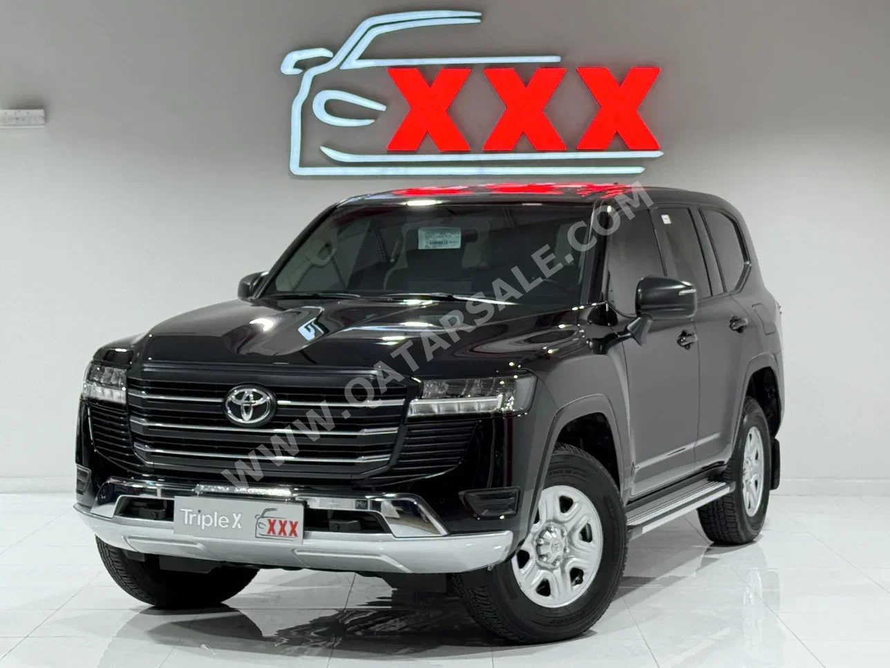 Toyota  Land Cruiser  GX  2024  Automatic  15,000 Km  6 Cylinder  Four Wheel Drive (4WD)  SUV  Black  With Warranty