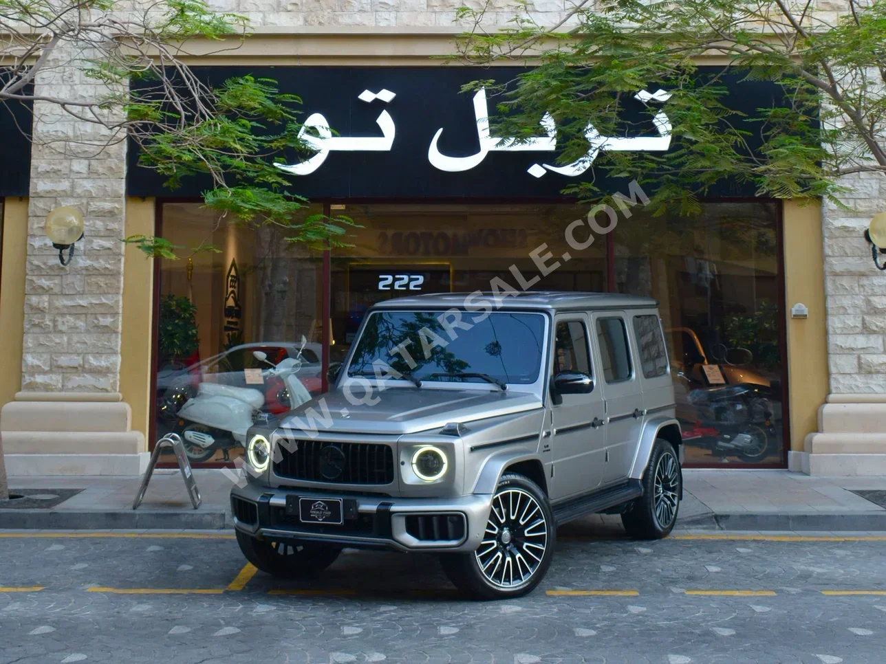 مرسيدس - بنز  جي - كلاس  500  2019  اوتوماتيك  135,000 كم  8 سلندر  دفع رباعي  اس يو في  رمادي