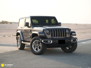 Jeep  Wrangler  Sahara  2022  Automatic  50,000 Km  6 Cylinder  Four Wheel Drive (4WD)  SUV  Gray  With Warranty