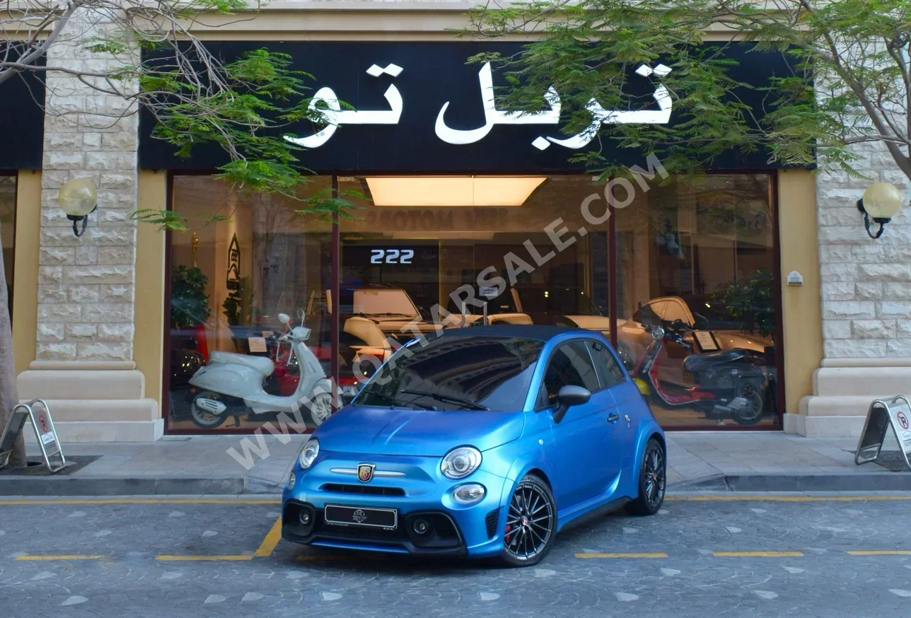 Fiat  595  Abarth  2022  Automatic  42,300 Km  4 Cylinder  Front Wheel Drive (FWD)  Hatchback  Blue  With Warranty