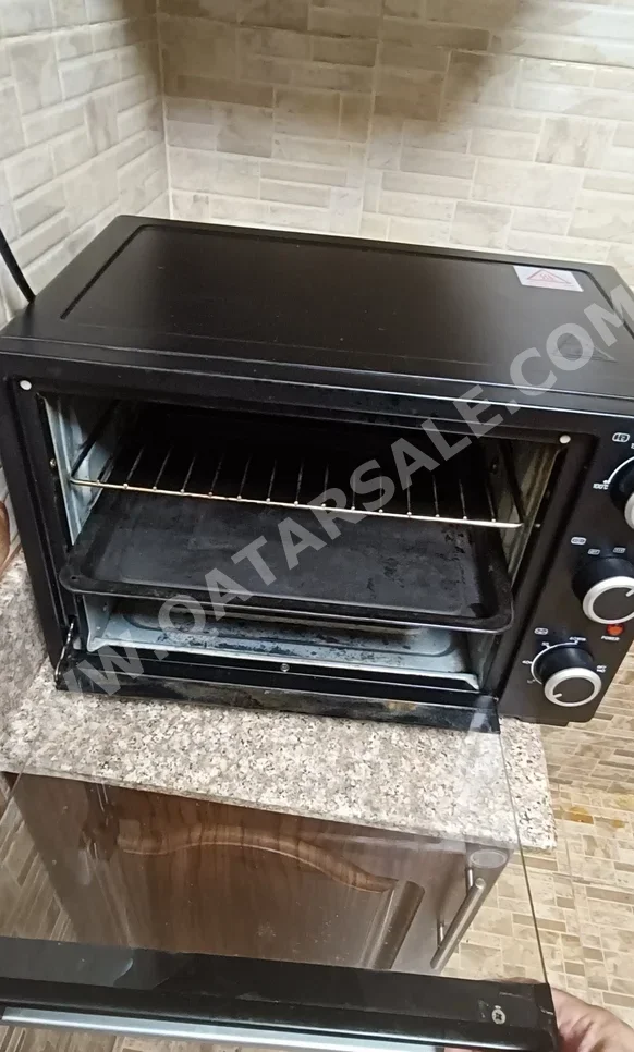 فرن مزدوج \  كهرباء  أسود