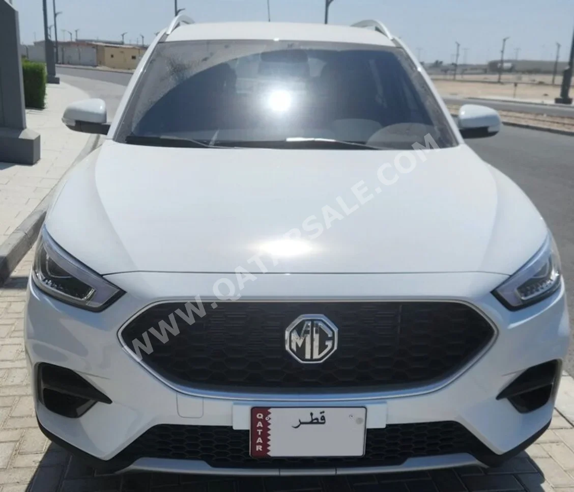 MG  Zs  2024  Automatic  3,755 Km  4 Cylinder  Front Wheel Drive (FWD)  SUV  White  With Warranty