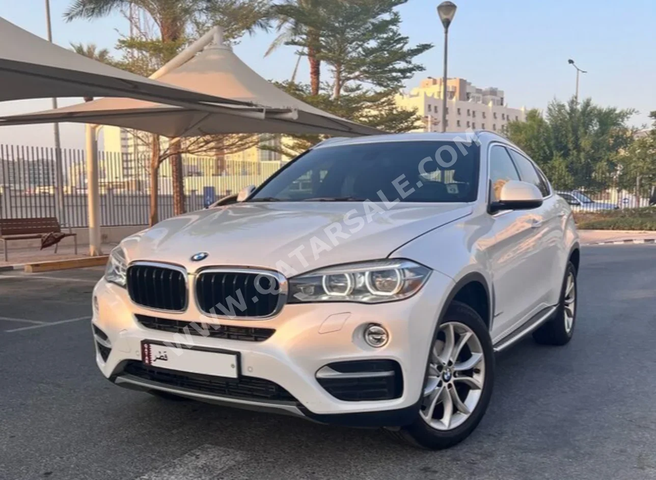BMW  X-Series  X6  2017  Automatic  78,000 Km  6 Cylinder  Four Wheel Drive (4WD)  SUV  White