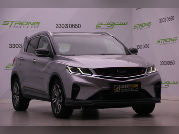 Geely  Coolray  2023  Automatic  50,000 Km  3 Cylinder  Front Wheel Drive (FWD)  SUV  Gray  With Warranty
