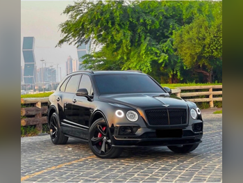 Bentley  Bentayga  Black Edition  2018  Automatic  72,000 Km  12 Cylinder  Four Wheel Drive (4WD)  Special Needs  Black
