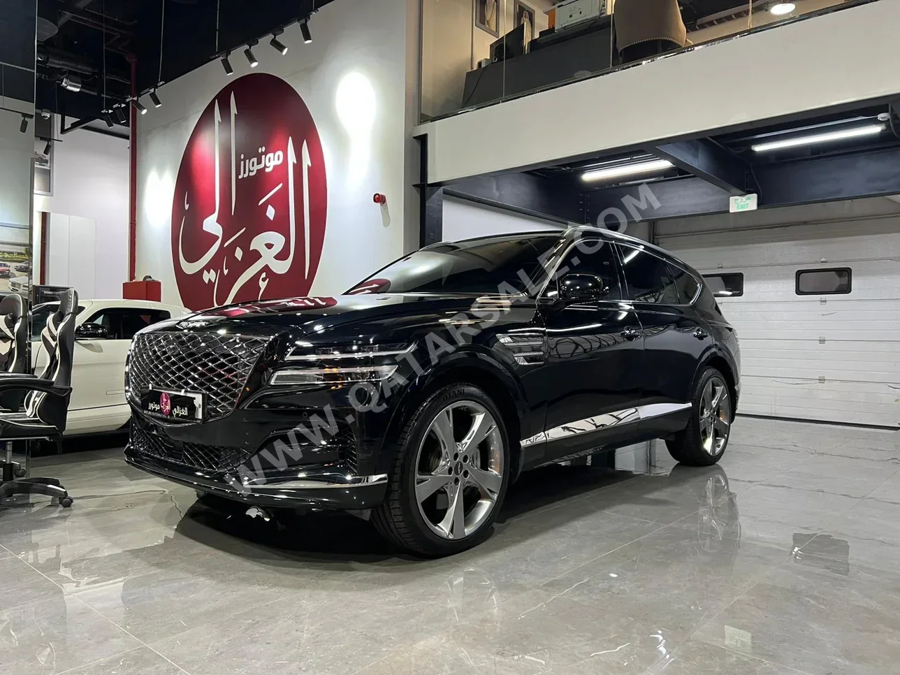 Genesis  GV 80  2021  Automatic  41,000 Km  6 Cylinder  Four Wheel Drive (4WD)  SUV  Black  With Warranty