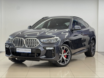 BMW  X-Series  X6  2021  Automatic  63,700 Km  6 Cylinder  Four Wheel Drive (4WD)  SUV  Gray  With Warranty