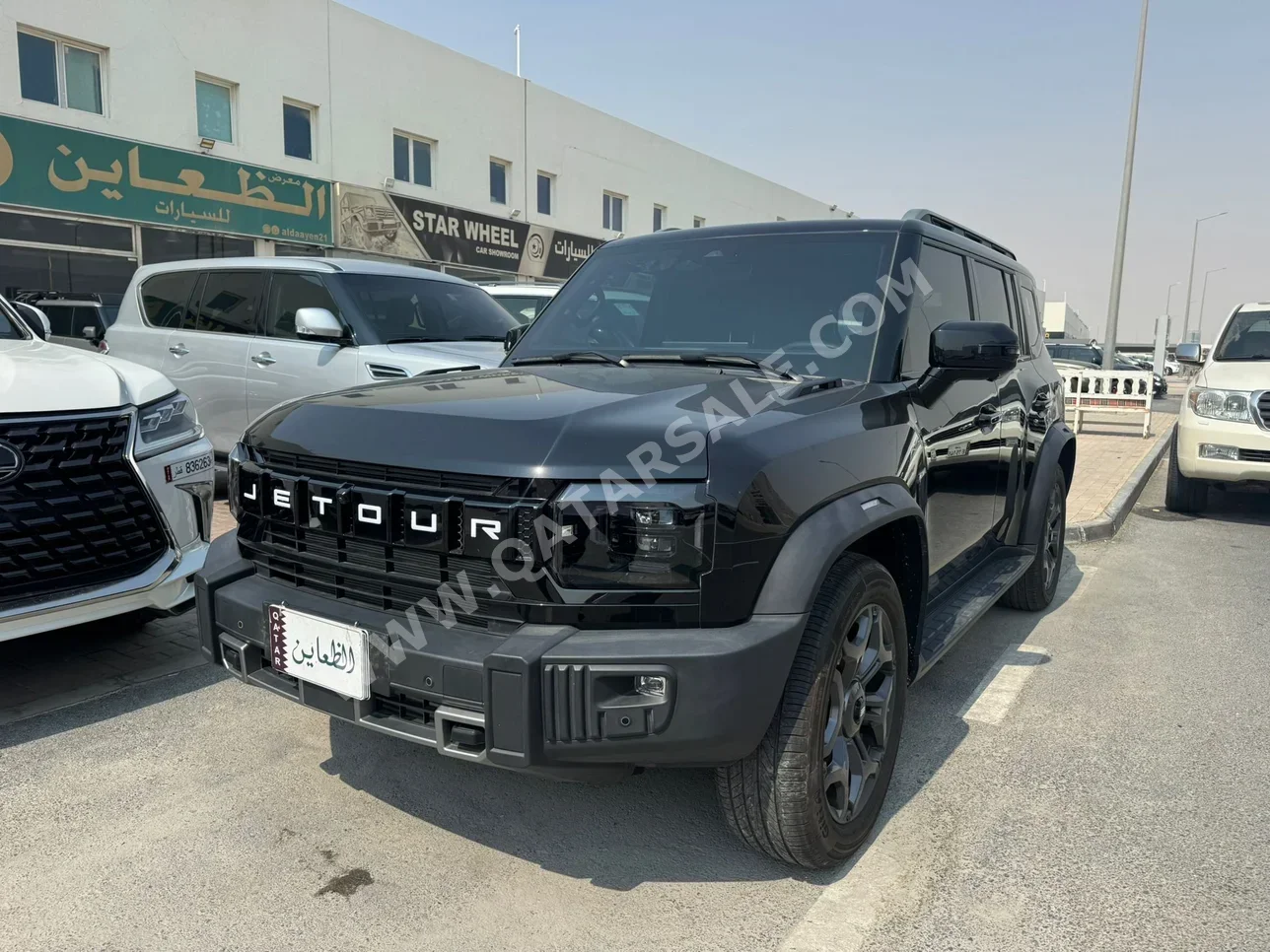 Jetour  T2  Luxury  2025  Automatic  10,000 Km  4 Cylinder  Four Wheel Drive (4WD)  SUV  Black  With Warranty