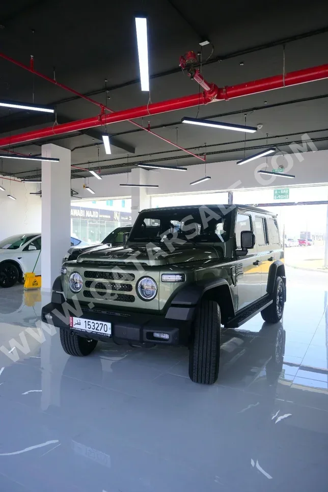 BAW  212  2025  Automatic  2,000 Km  4 Cylinder  Four Wheel Drive (4WD)  SUV  Light Green  With Warranty