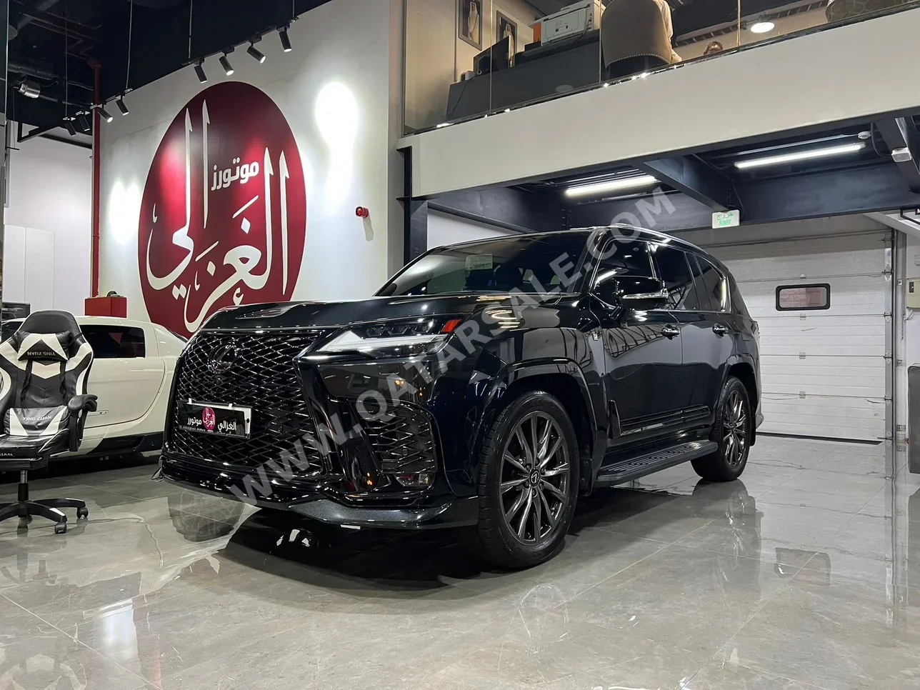 Lexus  LX  600 F Sport  2023  Automatic  67,000 Km  6 Cylinder  Four Wheel Drive (4WD)  SUV  Black  With Warranty