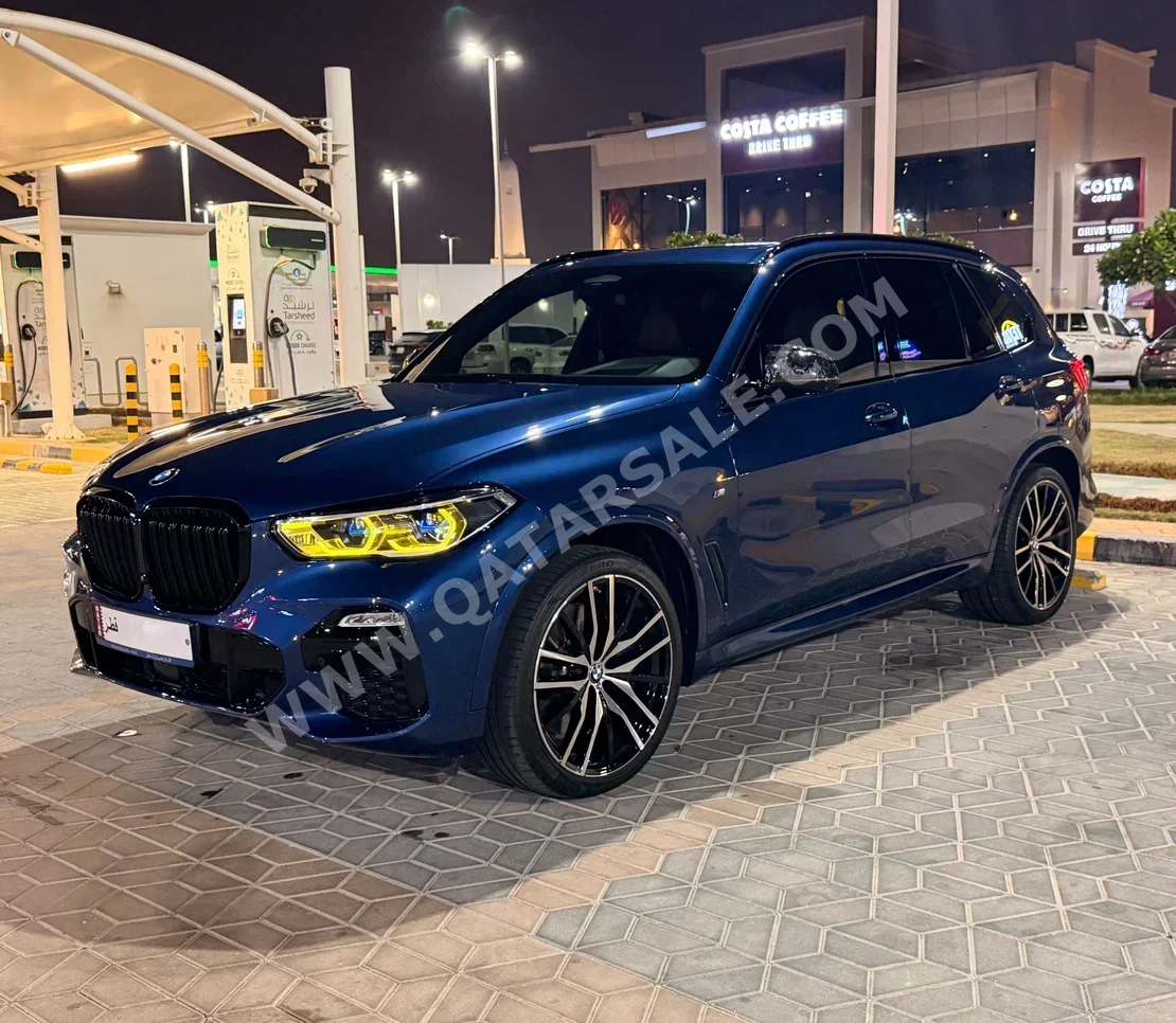 BMW  X-Series  X5  2019  Automatic  96,500 Km  8 Cylinder  Four Wheel Drive (4WD)  SUV  Blue