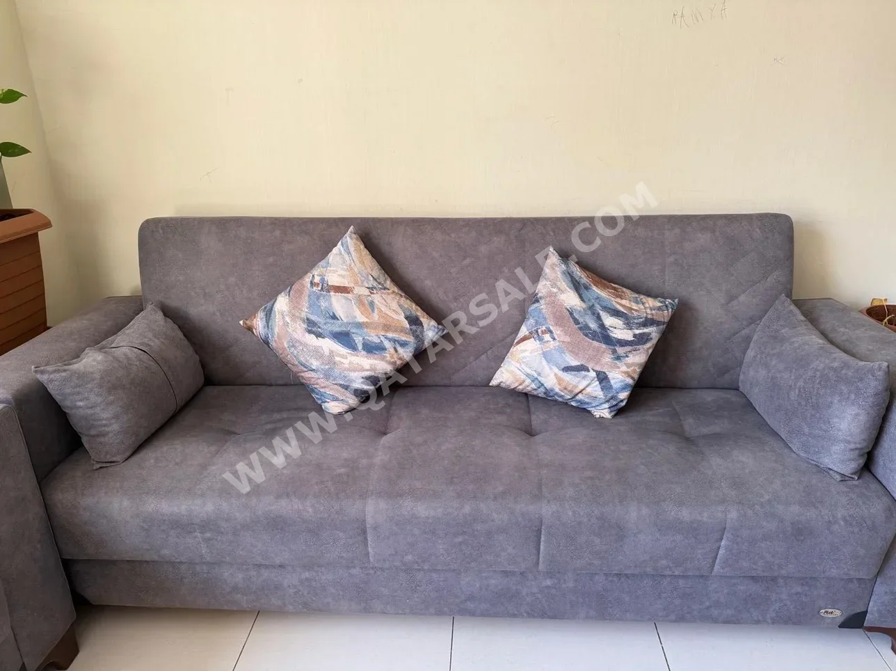 Sofas, Couches & Chairs - Fabric  - Gray