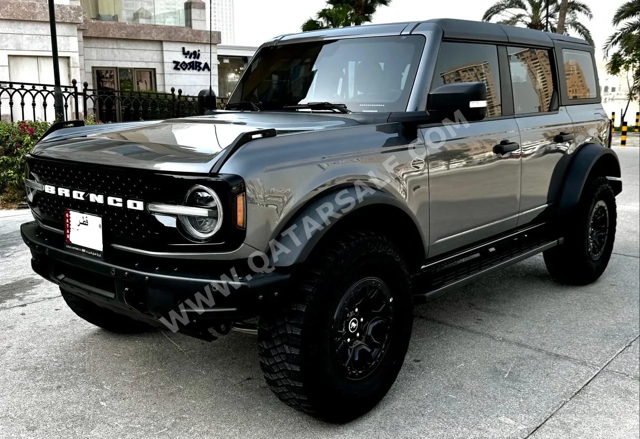 Ford  Bronco  Wild Trak  2023  Automatic  35,500 Km  6 Cylinder  Four Wheel Drive (4WD)  SUV  Carpathian grey  With Warranty