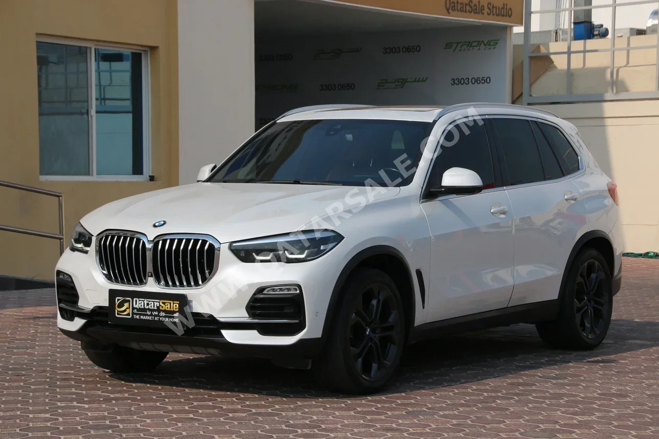 BMW  X-Series  X5 XDrive 40i  2021  Automatic  96,000 Km  6 Cylinder  Four Wheel Drive (4WD)  SUV  White