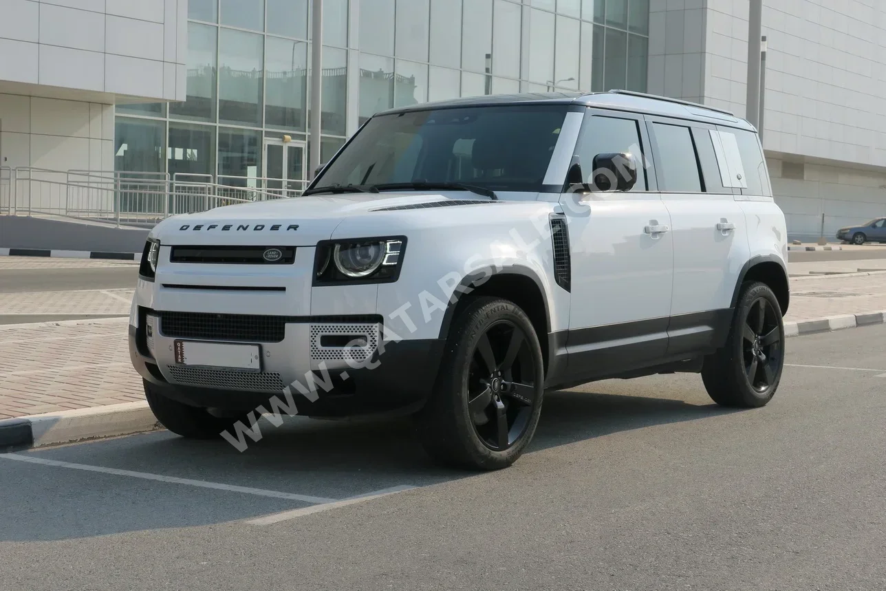 Land Rover  Defender  110  2024  Automatic  35,500 Km  6 Cylinder  Four Wheel Drive (4WD)  SUV  White  With Warranty